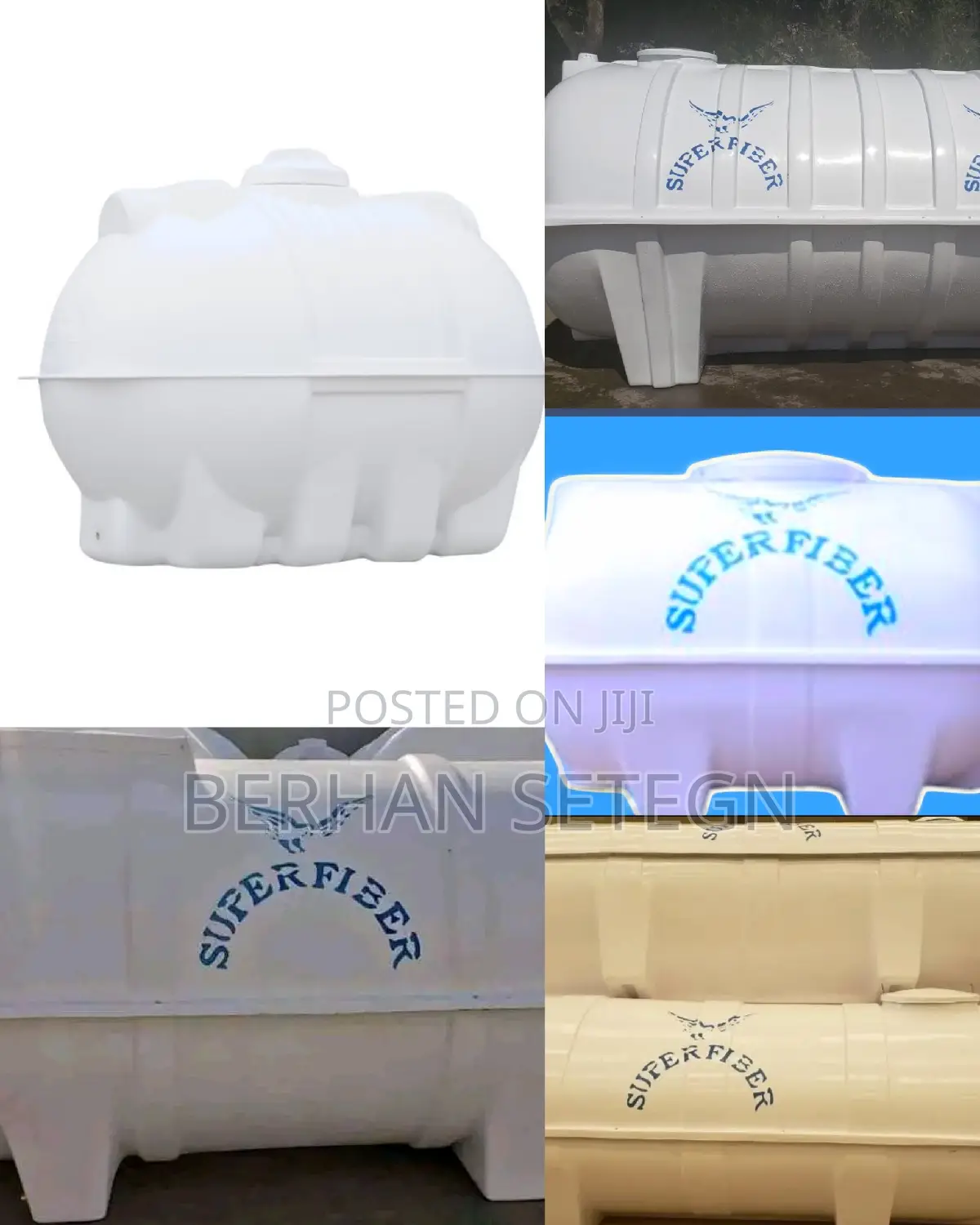 Super Fiber Water Tanker የውሀ ሮቶ