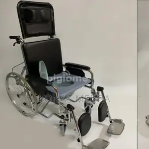 Wheelchair Toilet Seat Folding Wheelchair _ Pedal Handbrake