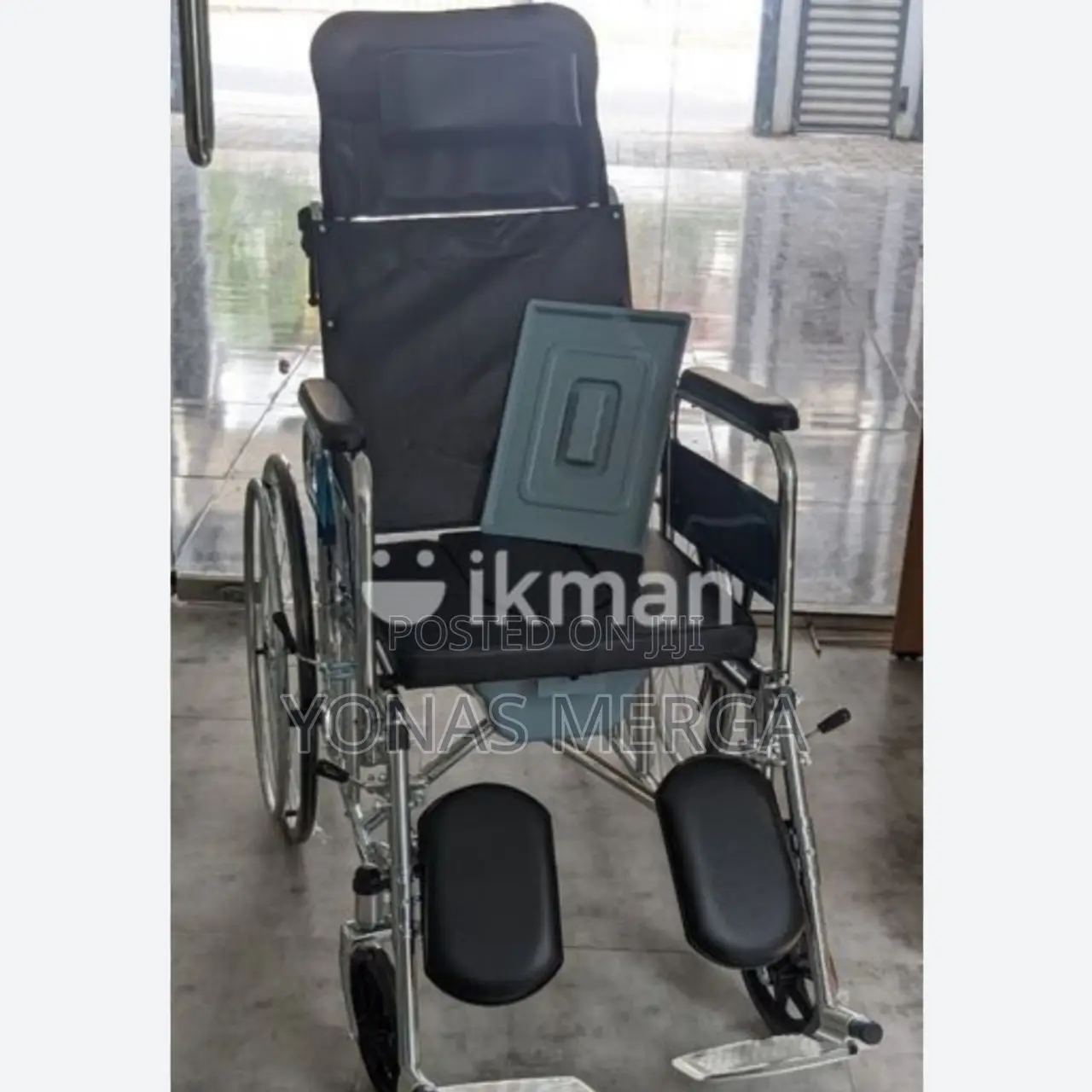 Multifunctional Fully Lying Flat Reclining Wheelchair_commod