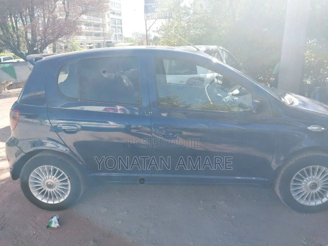 Toyota Vitz 2001 Blue