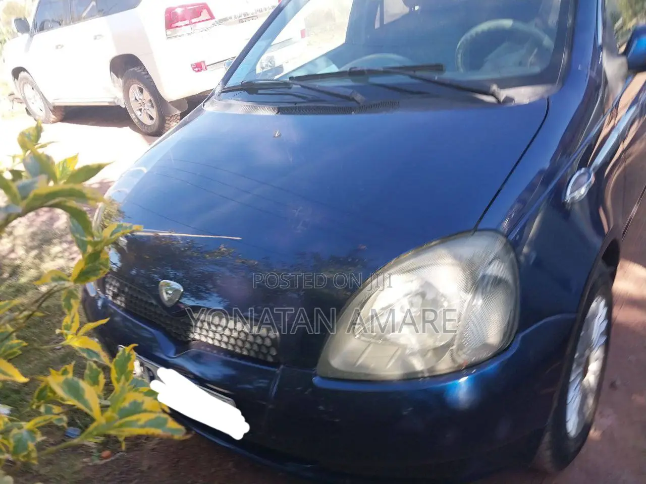 Toyota Vitz 2001 Blue