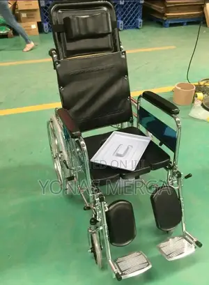 Toilet WHEELCHAIR With Commode for Ethiopia Affordable Price