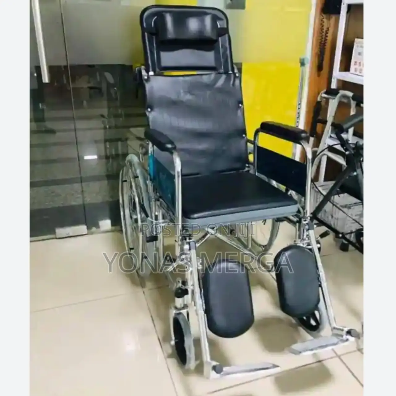 Steel Folding Reclining Wheelchair_sm Health Care