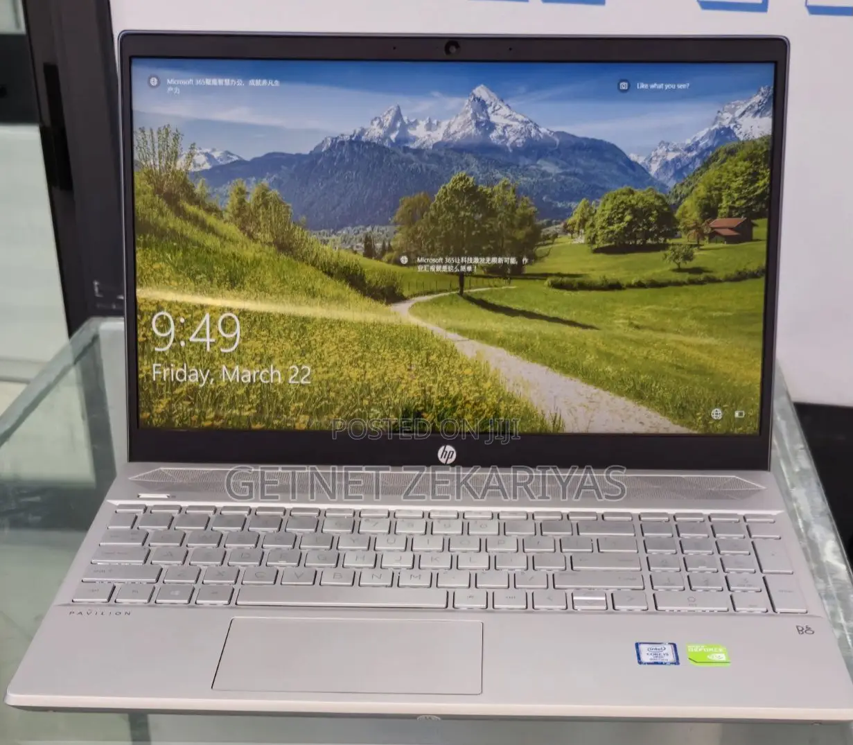 New Laptop HP Pavilion 15 8GB Intel Core I5 HDD+SSD 128GB