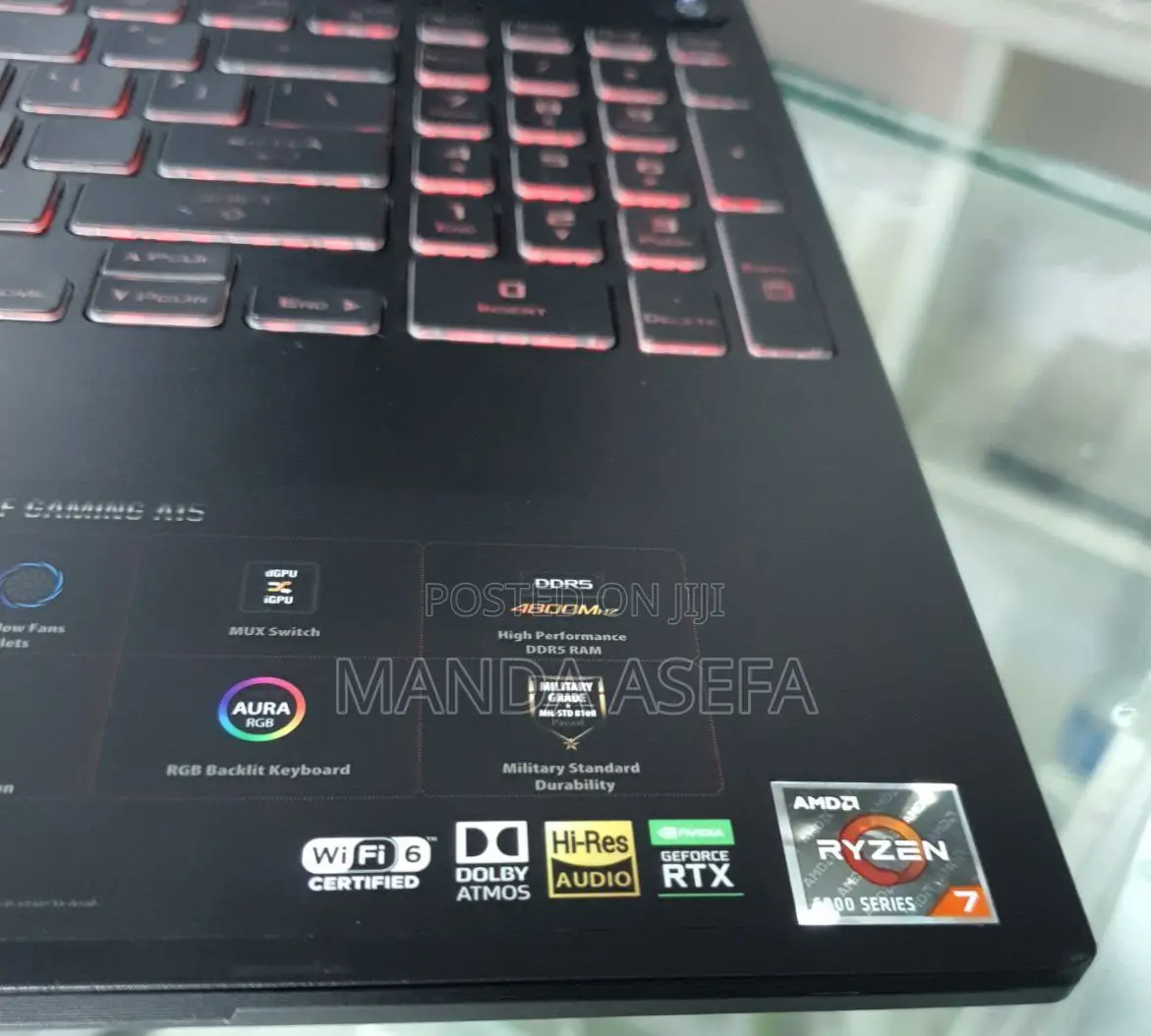 New Laptop Asus TUF Gaming A15 16GB AMD Ryzen 7 SSD 1T