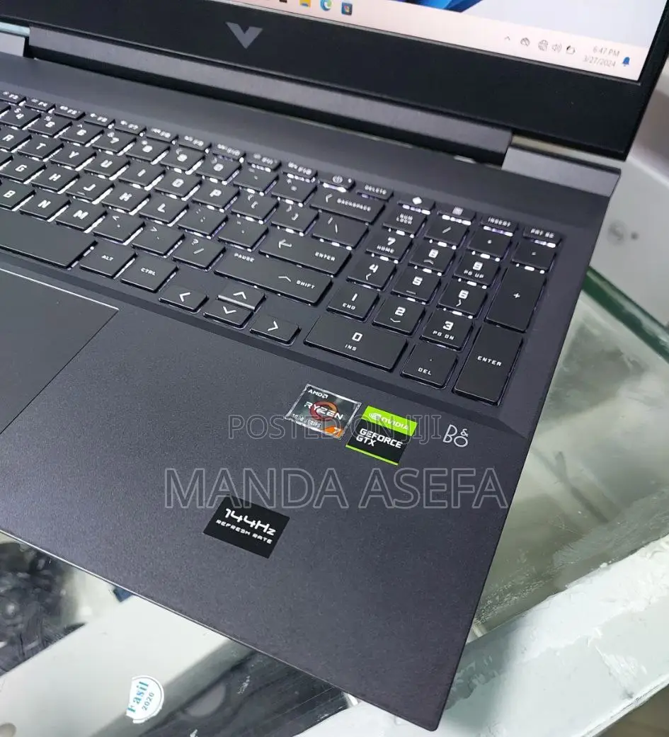 New Laptop HP Victus 16 8GB AMD Ryzen 7 SSD 1T