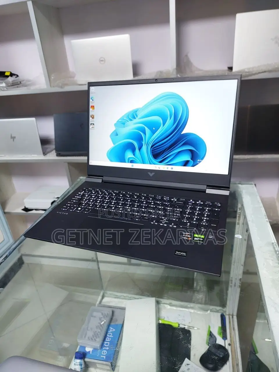 New Laptop HP Victus 16 8GB AMD Ryzen 7 SSD 1T