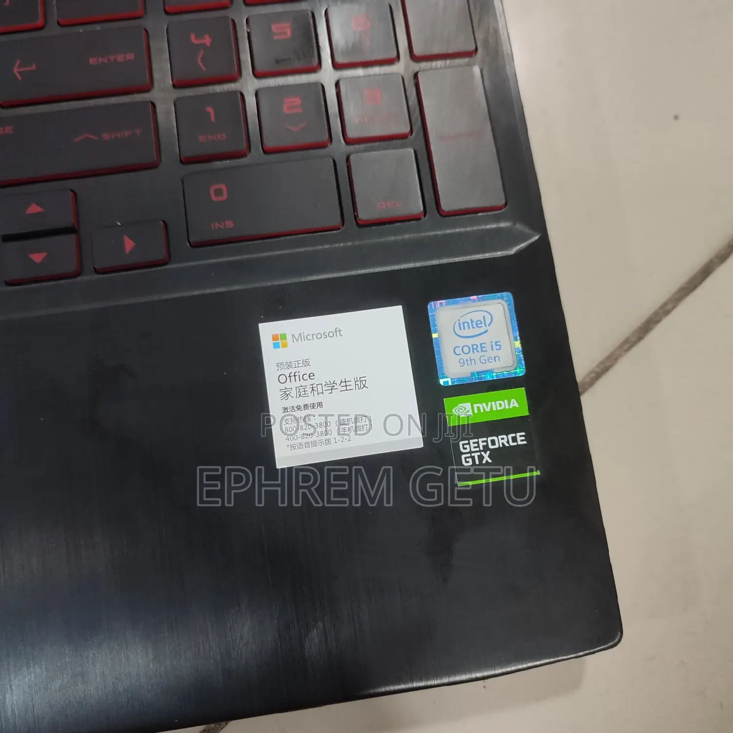 New Laptop HP Omen 15 16GB Intel Core I5 SSD 512GB