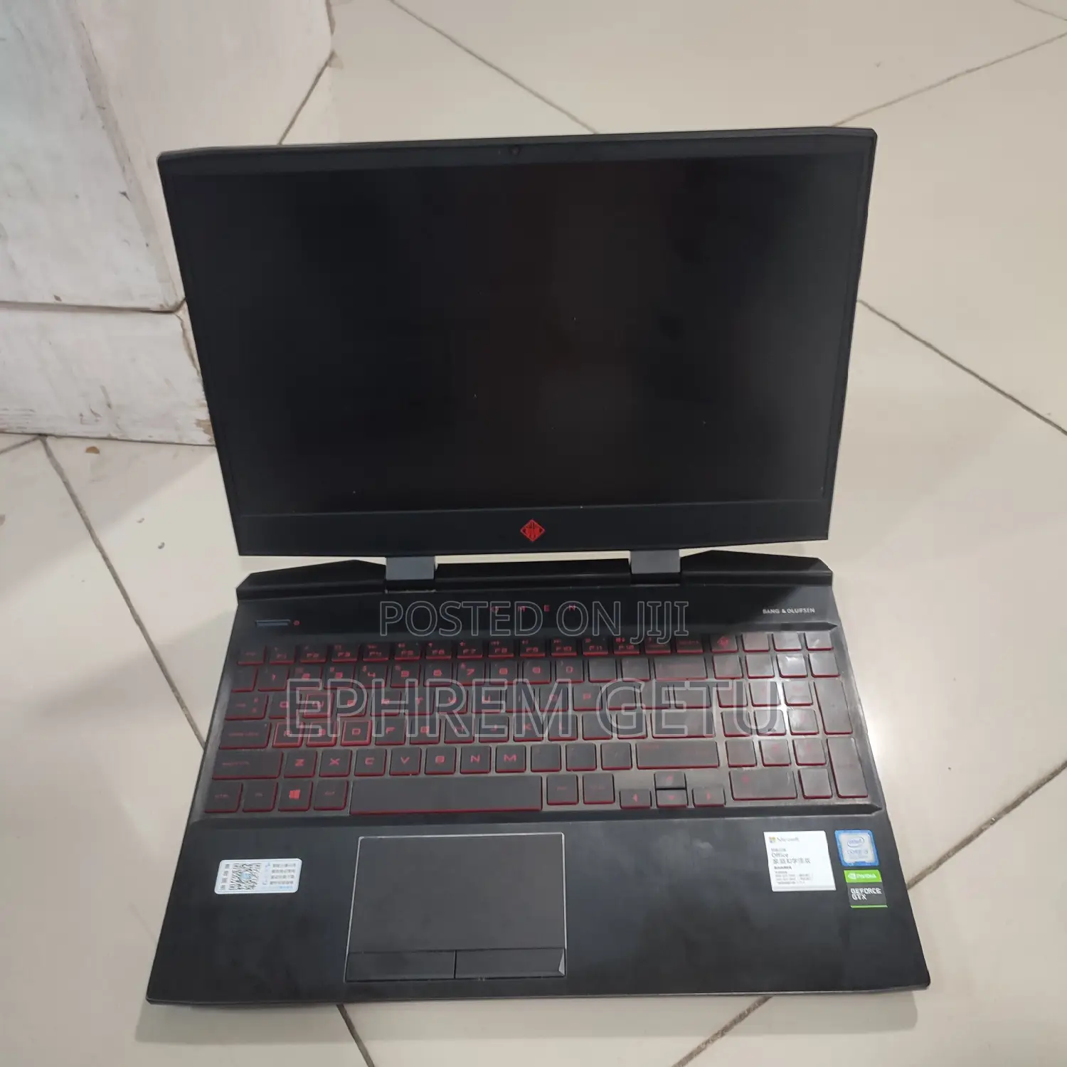 New Laptop HP Omen 15 16GB Intel Core I5 SSD 512GB