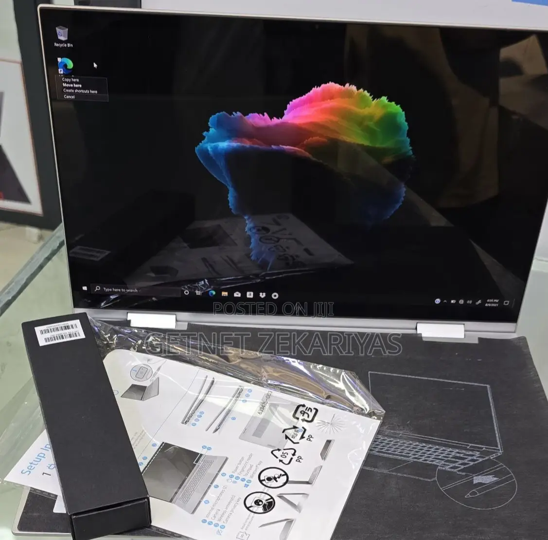 New Laptop HP Envy X360 16GB Intel Core I7 SSD 512GB