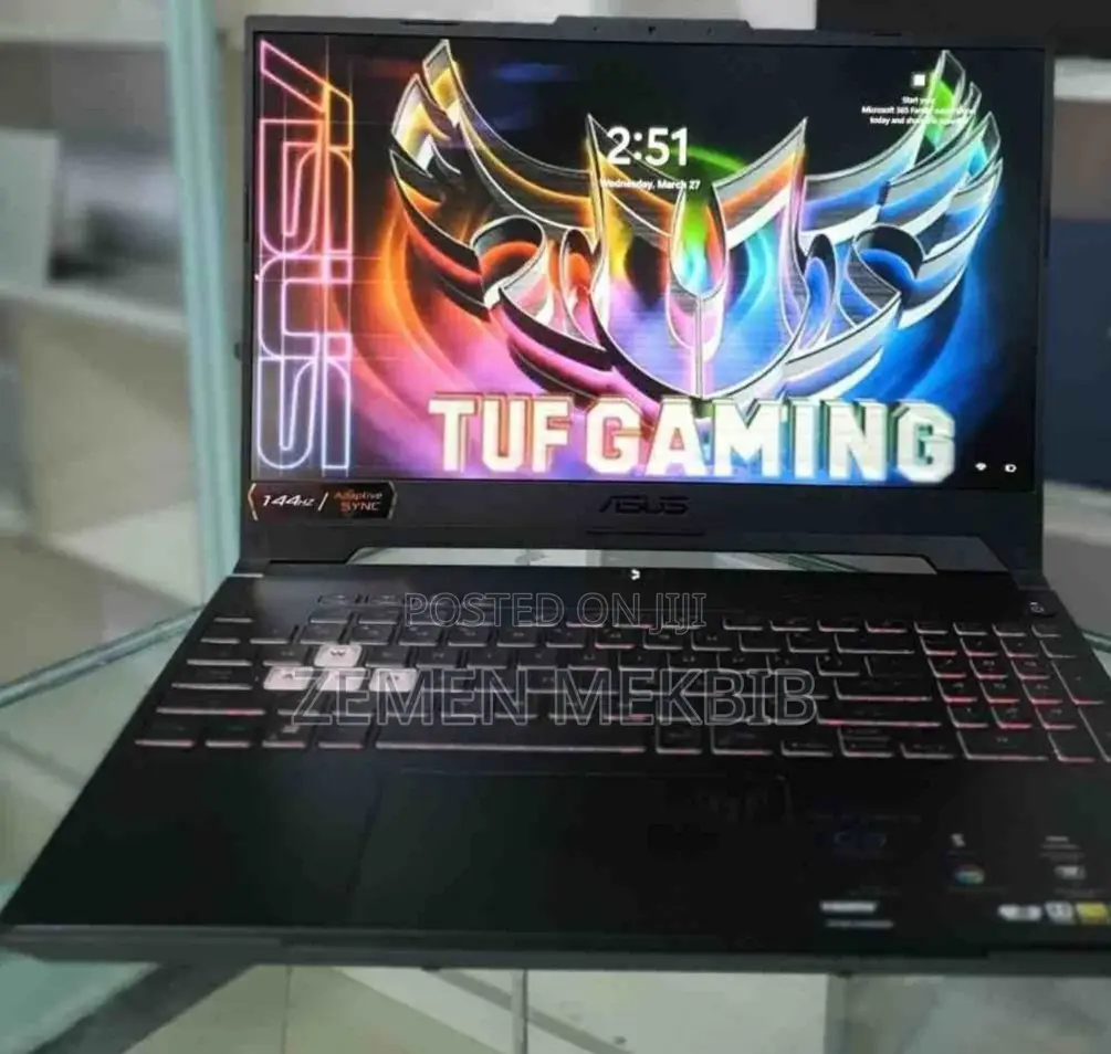 New Laptop Asus TUF Gaming A15 16GB AMD Ryzen 7 SSD 1T