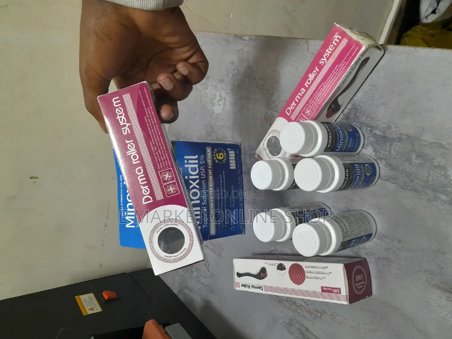 Minoxidil and Derma Roller