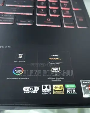 New Laptop Asus TUF Dash F15 16GB AMD Ryzen 7 SSD 1T