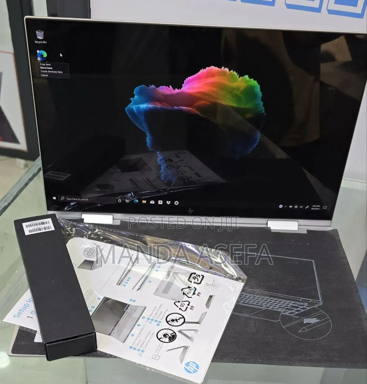 New Laptop HP Envy X360 16GB Intel Core I7 SSD 512GB