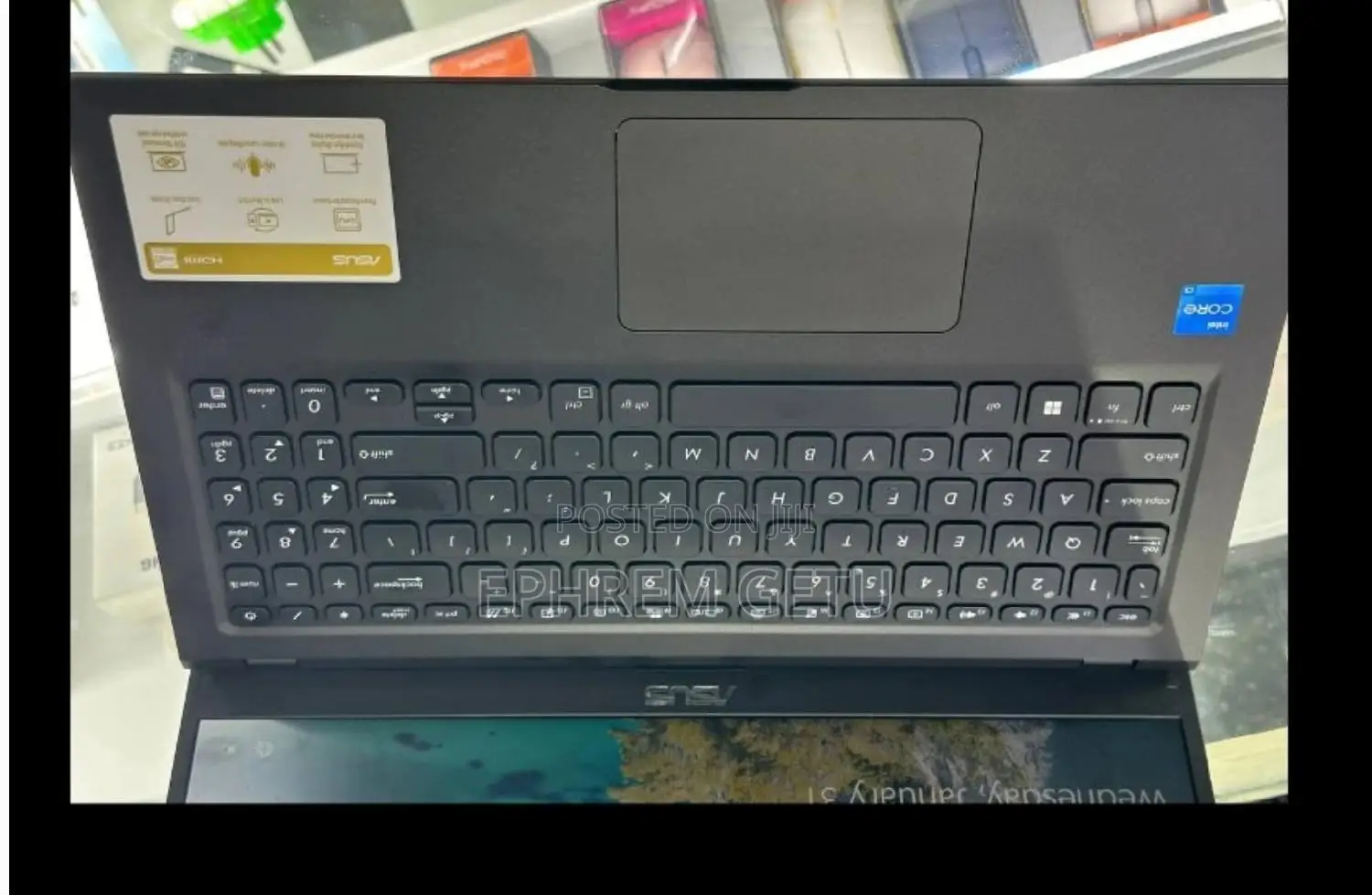 New Laptop Asus VivoBook 15 X505BA 8GB Intel Core i3 SSD 256GB