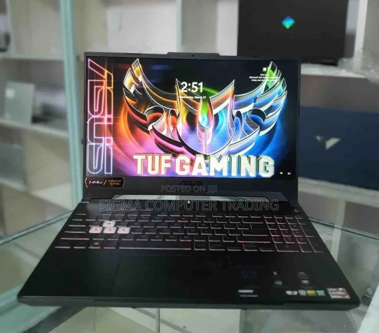 New Laptop Asus TUF Gaming A15 16GB AMD Ryzen 7 SSD 1T