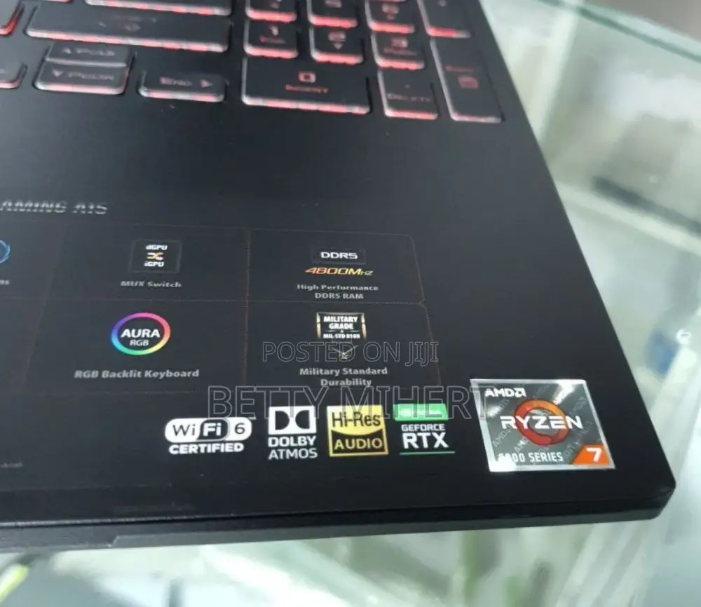 New Laptop Asus TUF Gaming FX504 16GB AMD Ryzen 7 SSD 1T