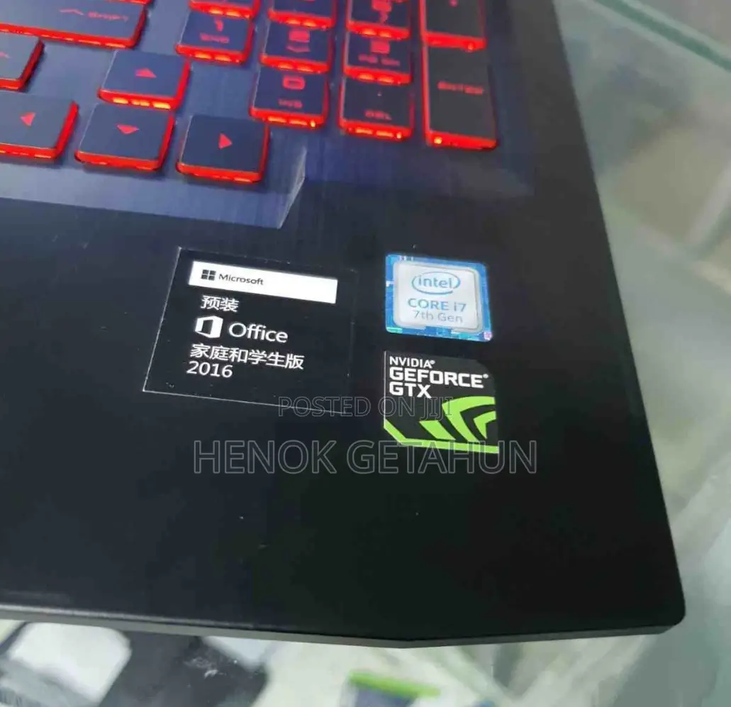 New Laptop HP Omen 15 16GB Intel Core I7 SSD 512GB