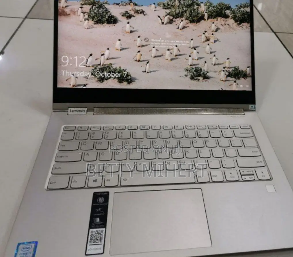 New Laptop Lenovo Yoga C930 16GB Intel Core I7 SSD 512GB