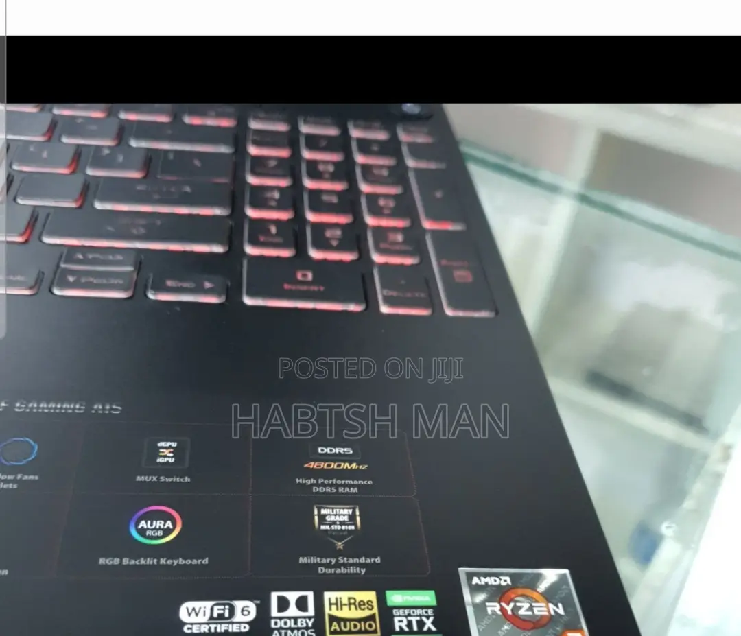 New Laptop Asus TUF Gaming A15 16GB AMD Ryzen 7 SSD 1T