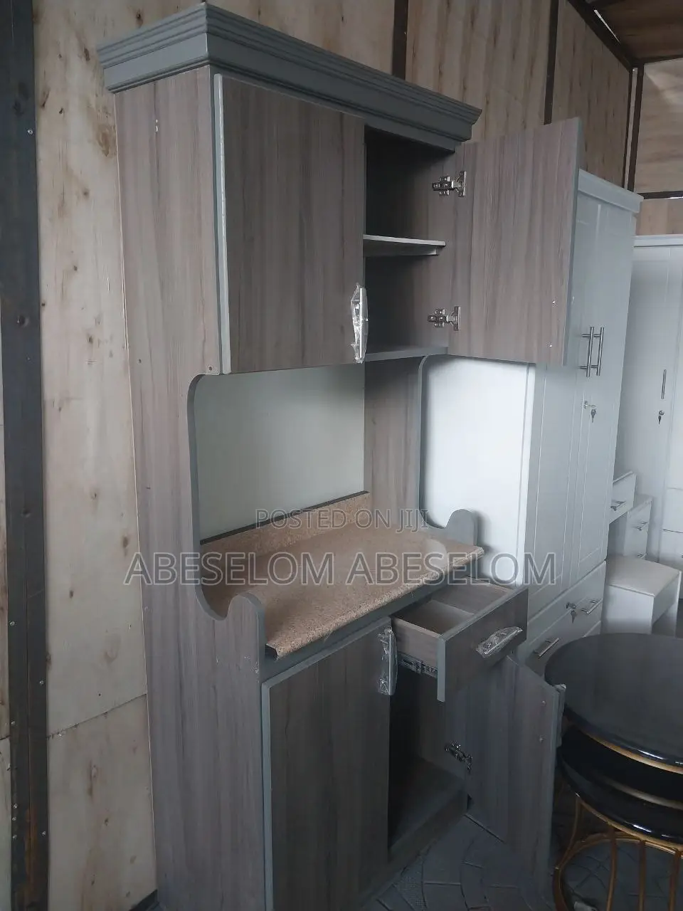 80 Cm ላምኔት ኪችን ካብኔት