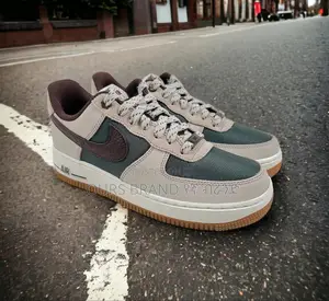 Nike Air Force 1 '07 Sneakers in Cream and Khaki