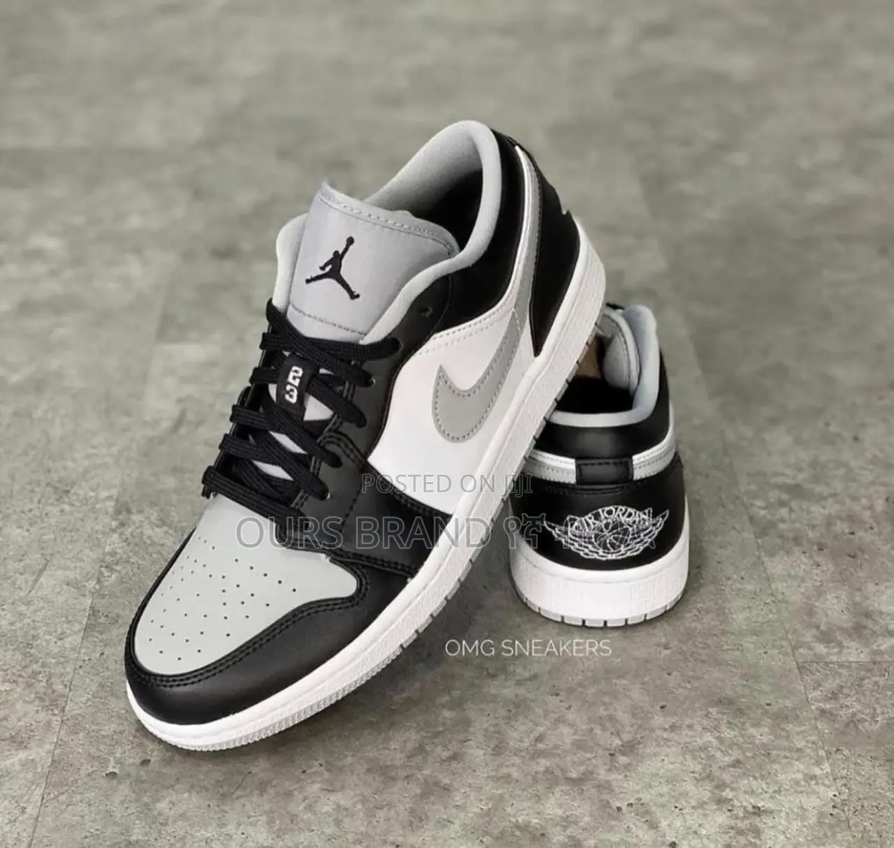 High Master Quality Nike Air Jordan 1 Low Smoke Gray Sneaker