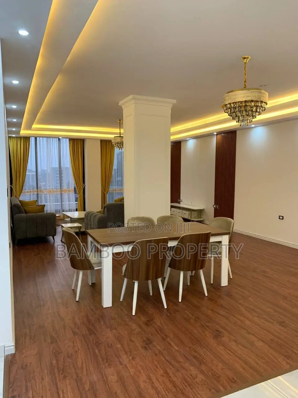 Furnished 3bdrm Apartment in Bole for rent