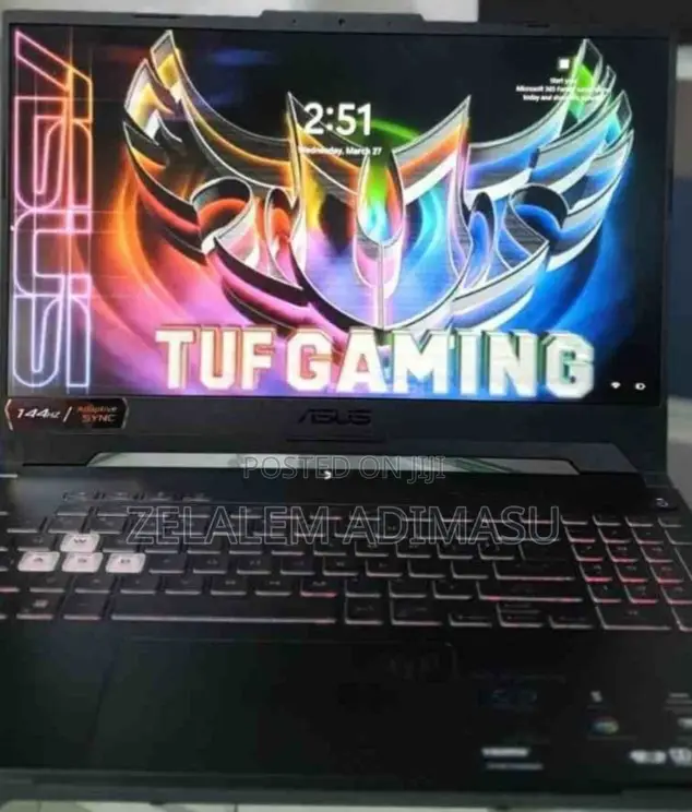 New Laptop Asus TUF Gaming A15 16GB AMD Ryzen 7 SSD 1T