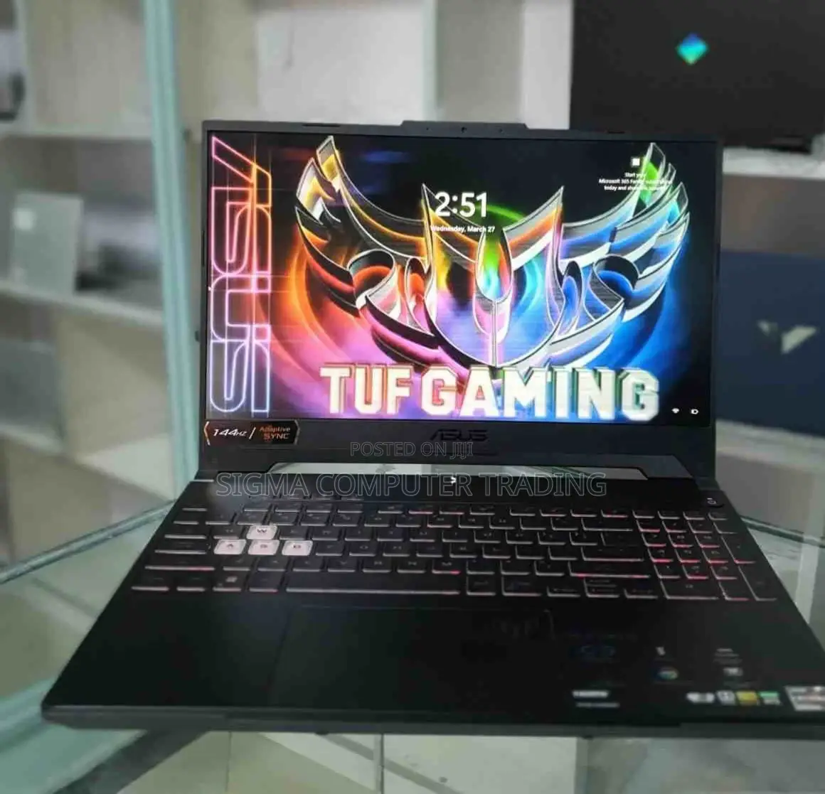 New Laptop Asus TUF Gaming A15 16GB AMD Ryzen 7 SSD 1T