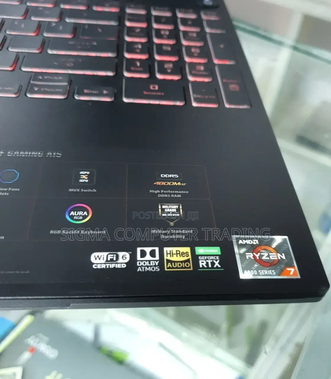 New Laptop Asus TUF Gaming A15 16GB AMD Ryzen 7 SSD 1T