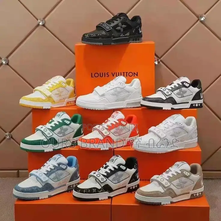 High Master Quality Louis Vuitton Low Cut Sneakers Shoes