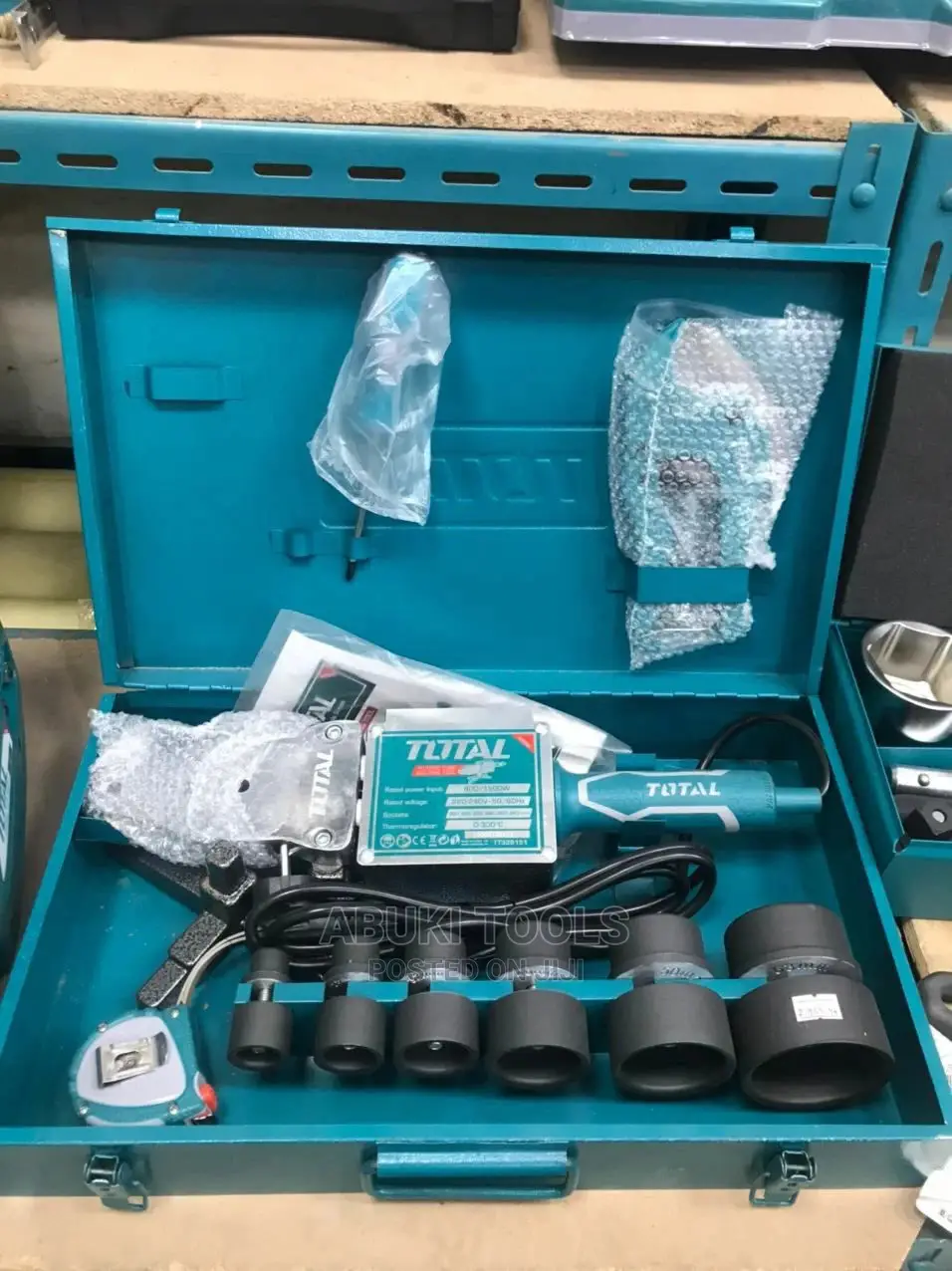 TOTAL Plastic Tube Welding Tools