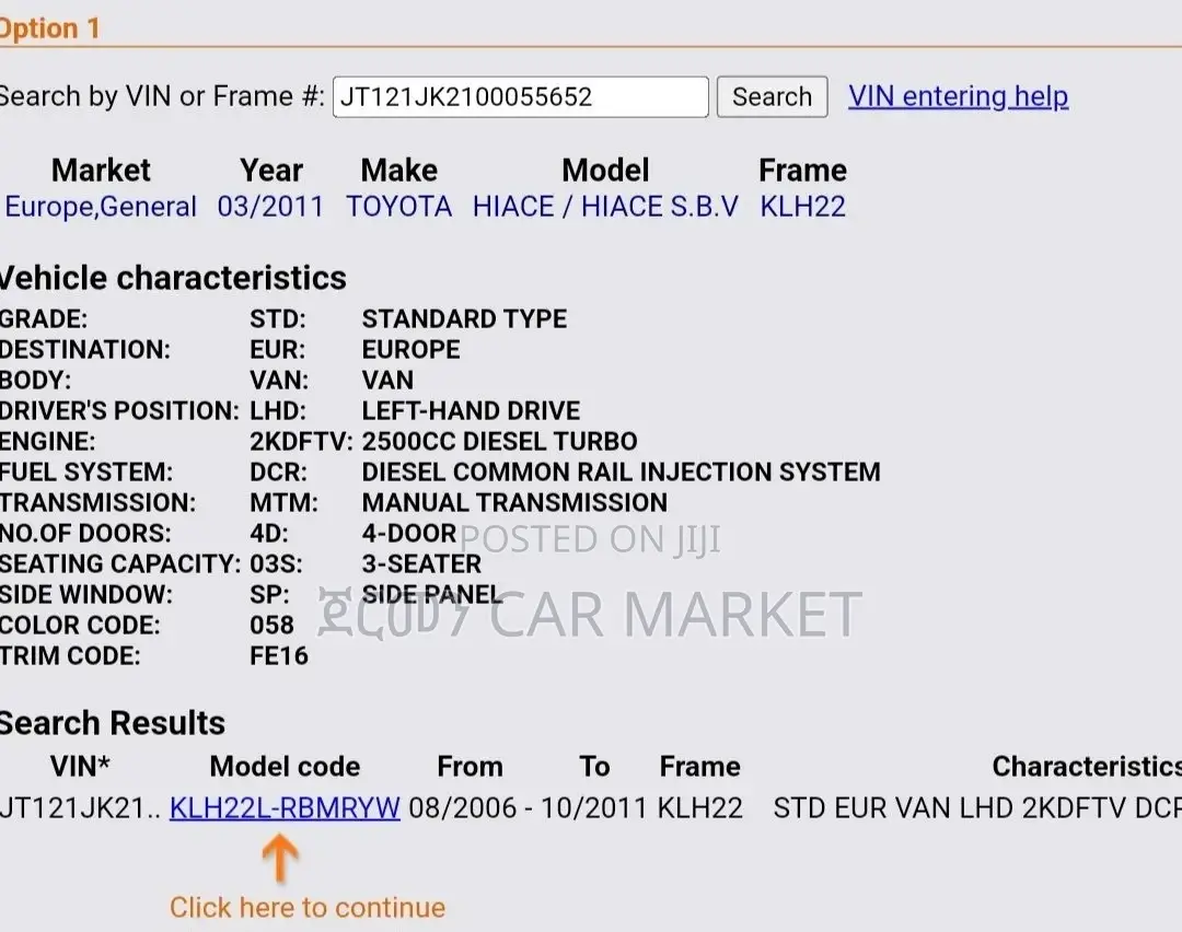 Toyota HiAce 2011 White