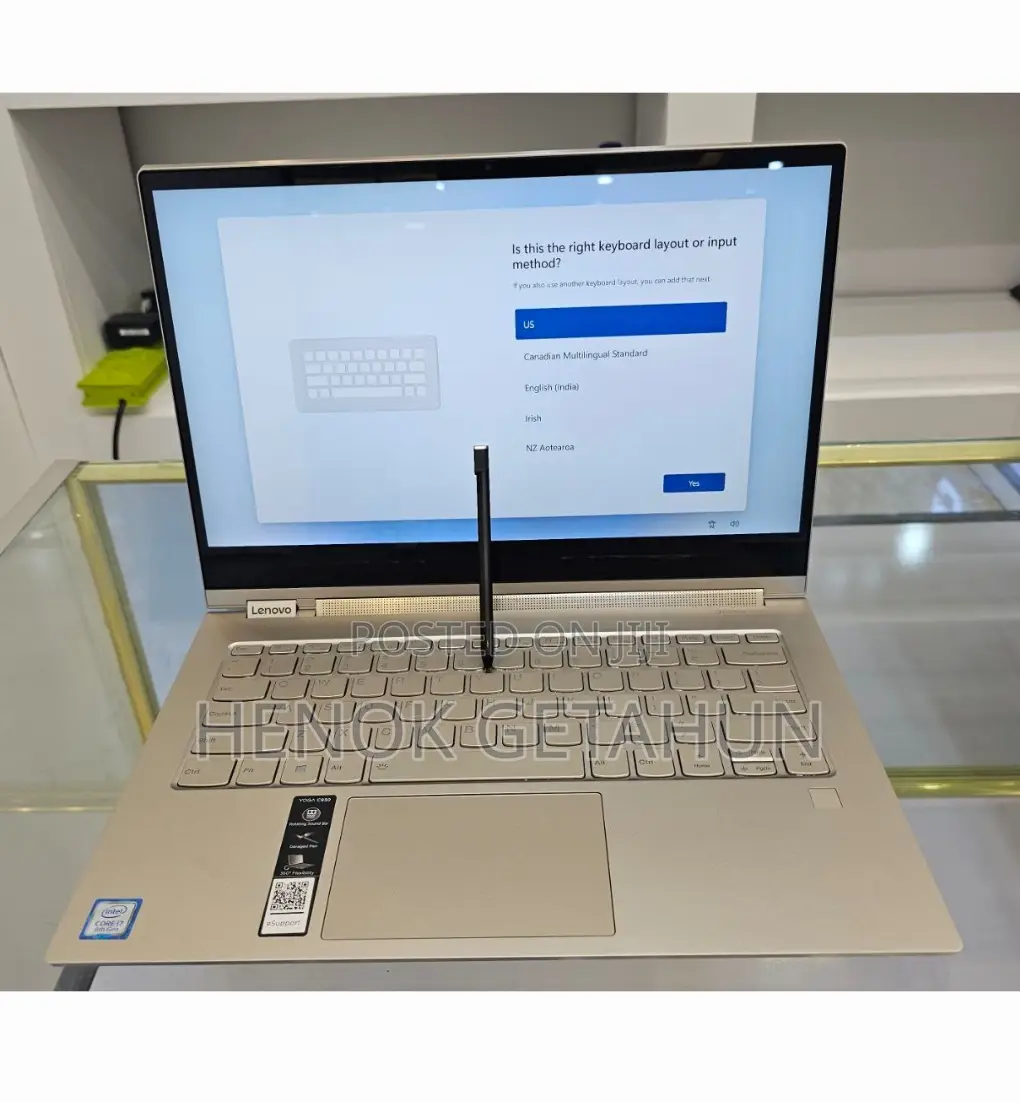 New Laptop Lenovo ThinkPad Yoga 16GB Intel Core I7 SSD 512GB