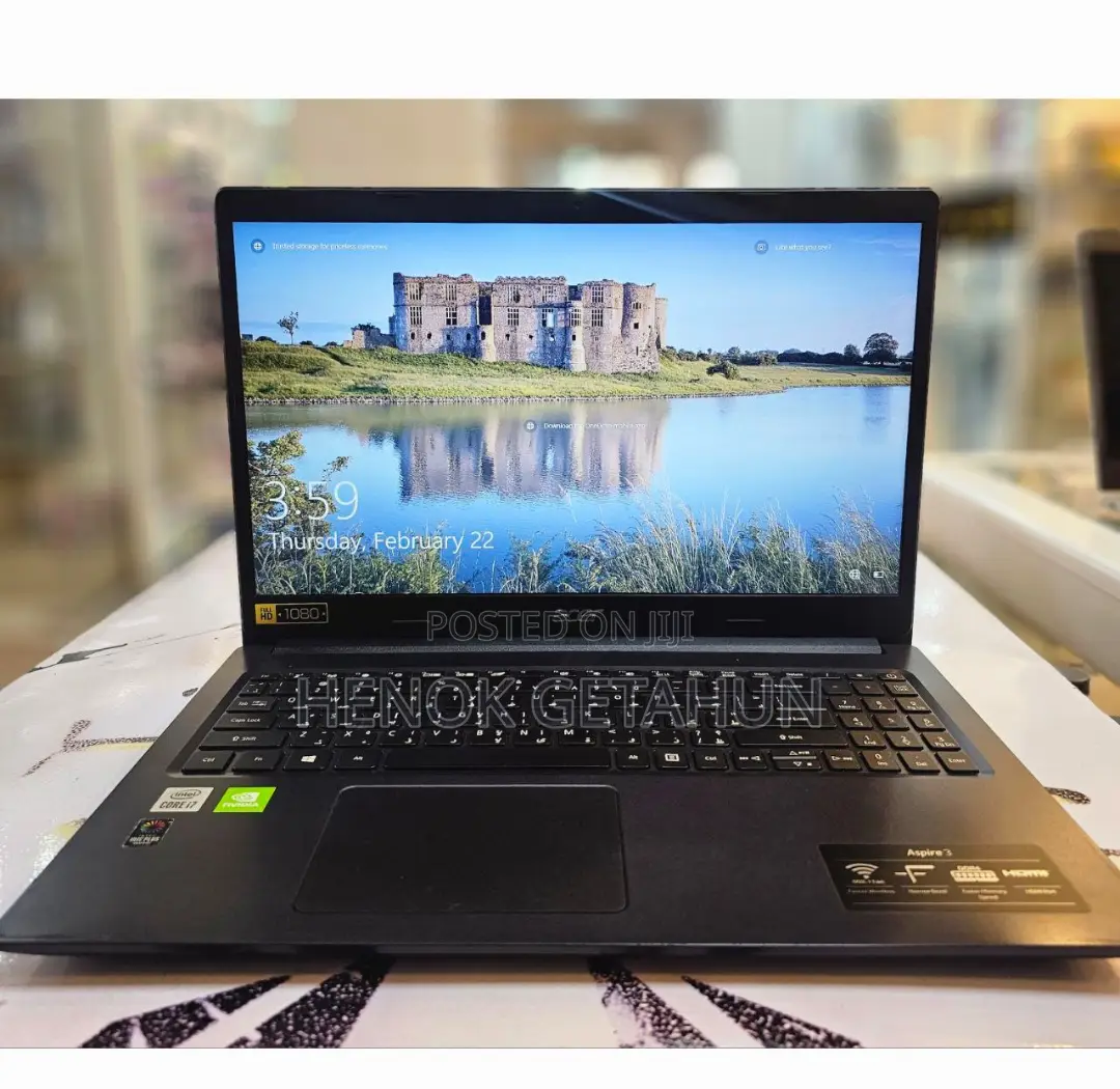New Laptop Acer Aspire 5 8GB Intel Core I7 HDD+SSD 256GB