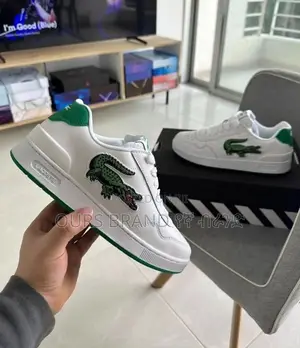 High Master Quality Lacost Low Cut Sneaker Shoes