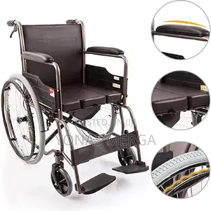 Photo - Wheelchair Elderly, Disabled People With Reduced Mobility