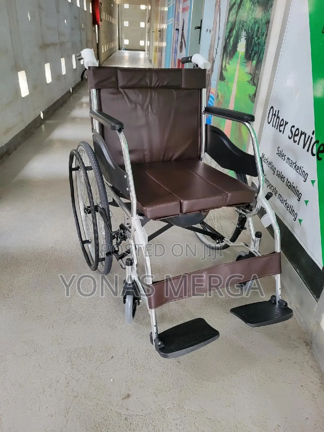 3 In1 Commode Wheelchair