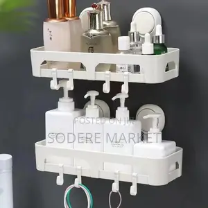 Photo - Wall Mounted Single Layer Storage Rack