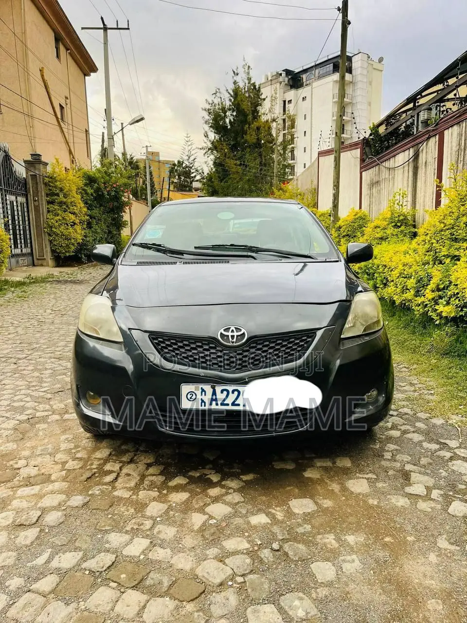 Toyota Yaris 2010 Blue