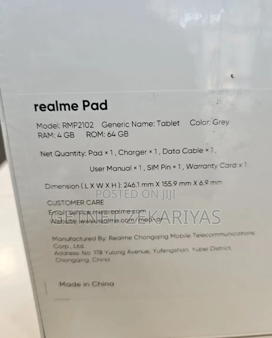 New Realme Pad 64 GB