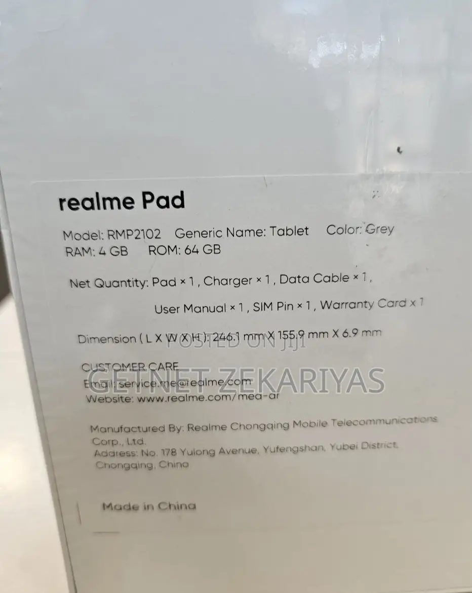 New Realme Pad 64 GB