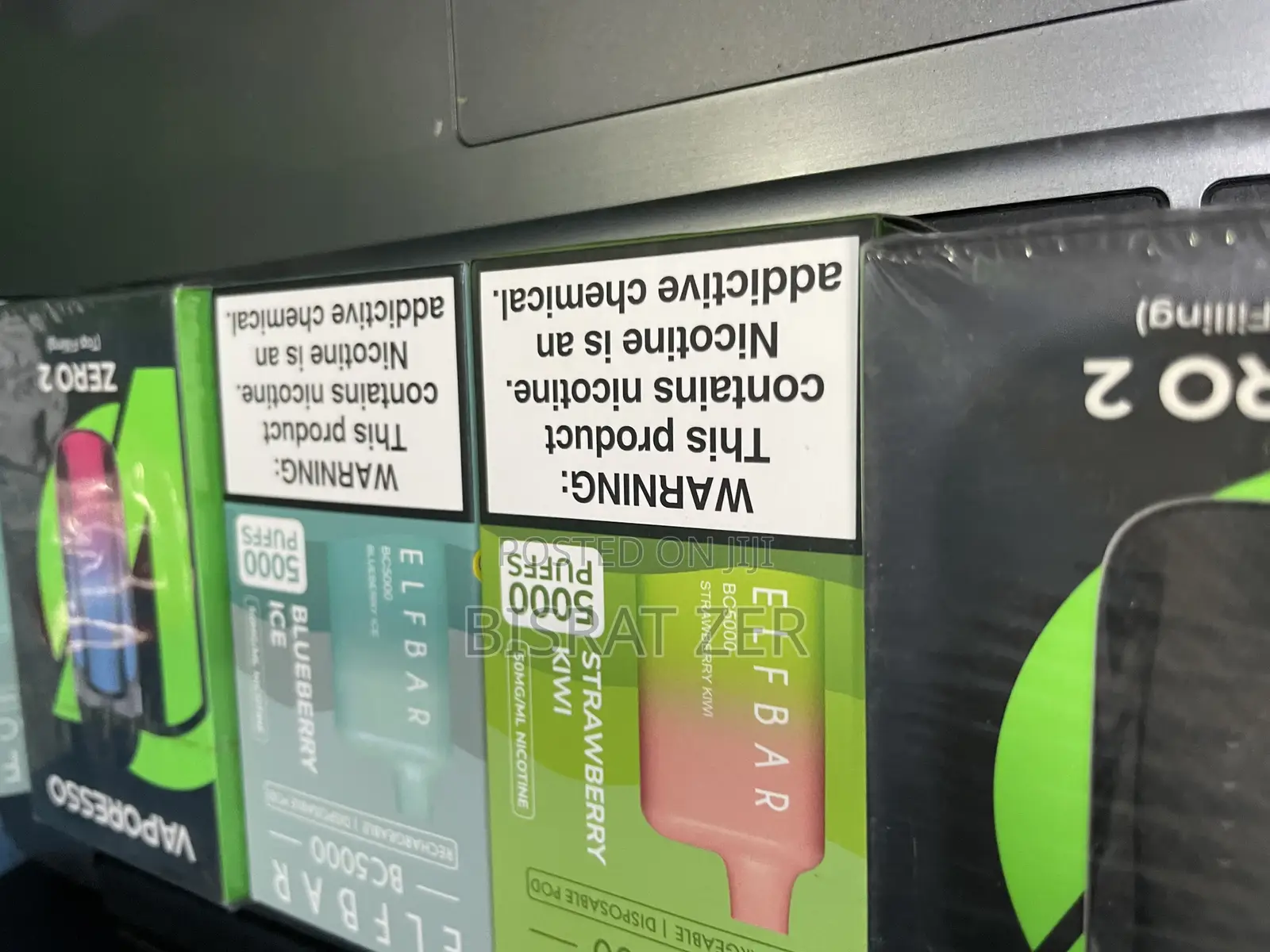 Vapes Oils and Flavoured Disposable Vapes Elfbar Kit