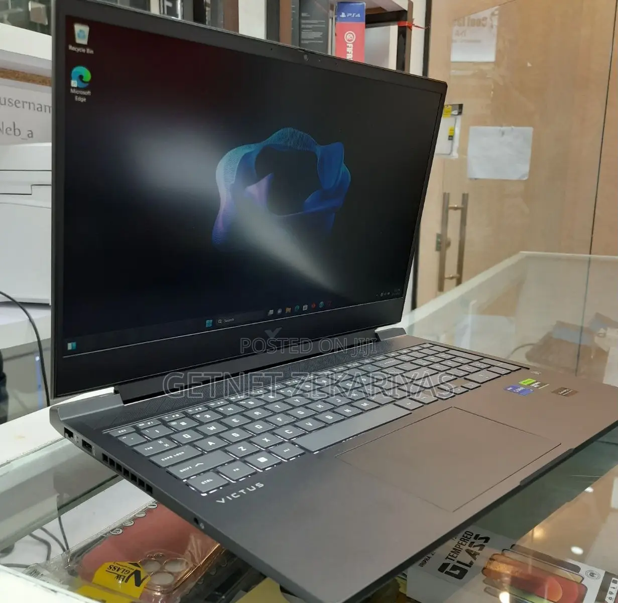 New Laptop HP Victus 16 16GB Intel Core I7 SSD 1T