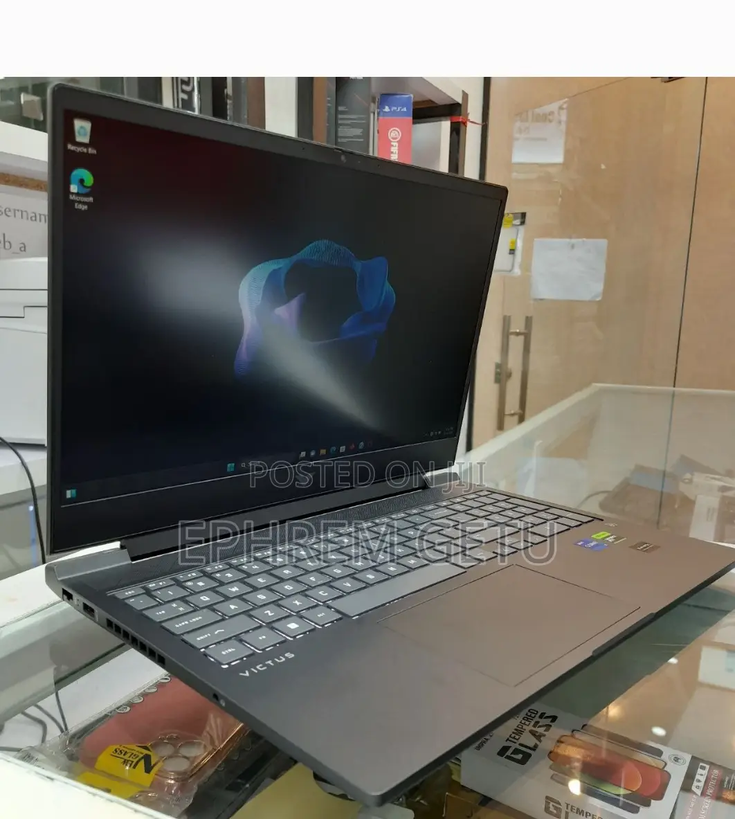 New Laptop HP Victus 16 16GB Intel Core I7 SSD 1T