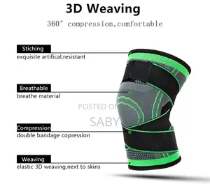 1pcs Knee Support Sleeve With Adjustable Straps