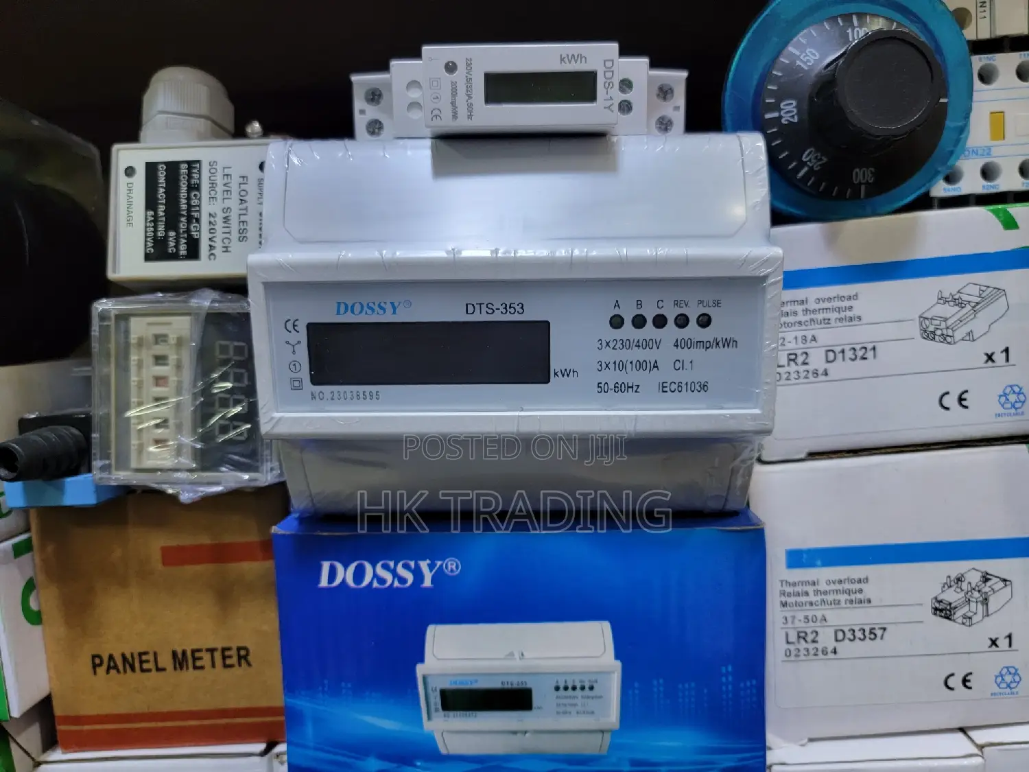 አዲስ ኤሌክትሪክ ፍጆታ ቆጣሪ 3ፌዝ Electric Kilowhatt Hour KWH Meter
