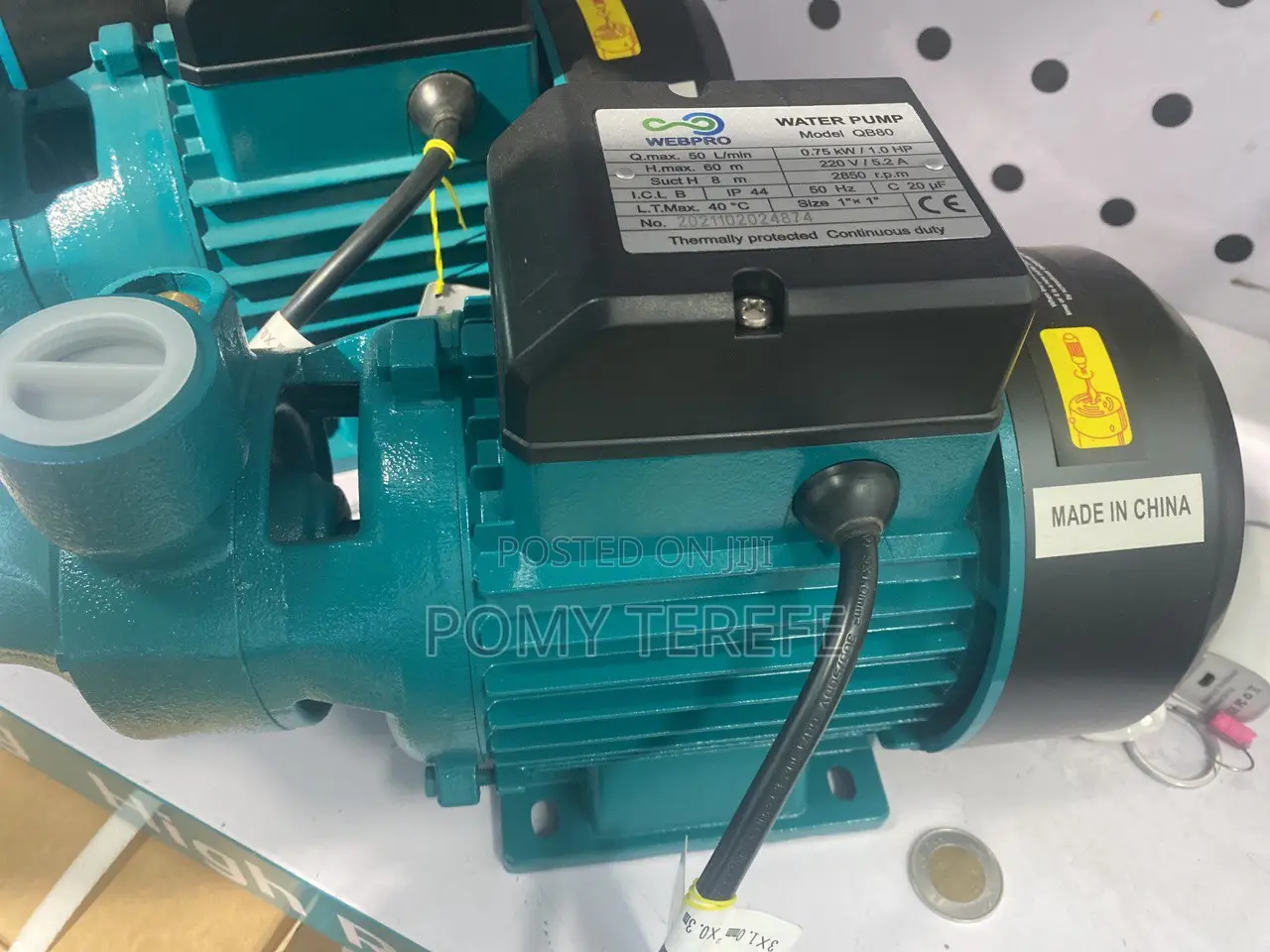 0.5 HP QB Peripheral Pump