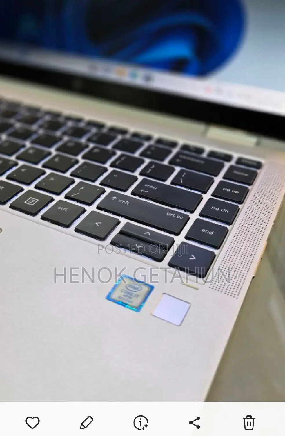 New Laptop HP EliteBook 1040 G6 16GB Intel Core I7 SSD 512GB